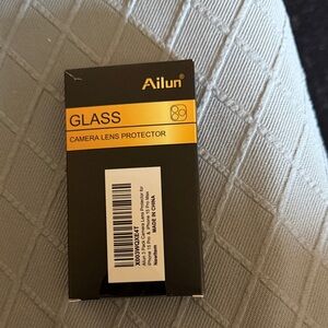 Ailun Black and Yellow Glass Lens Protector